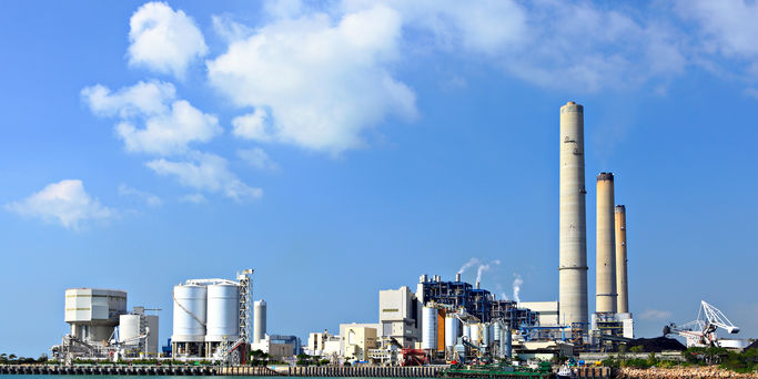 Coal fired electric power plant