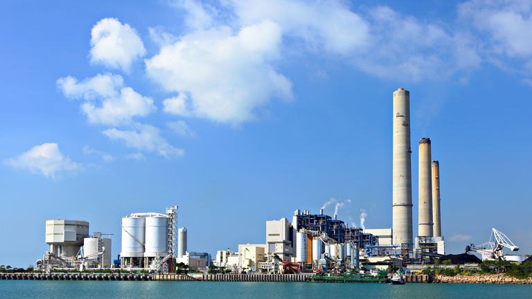 Coal fired electric power plant